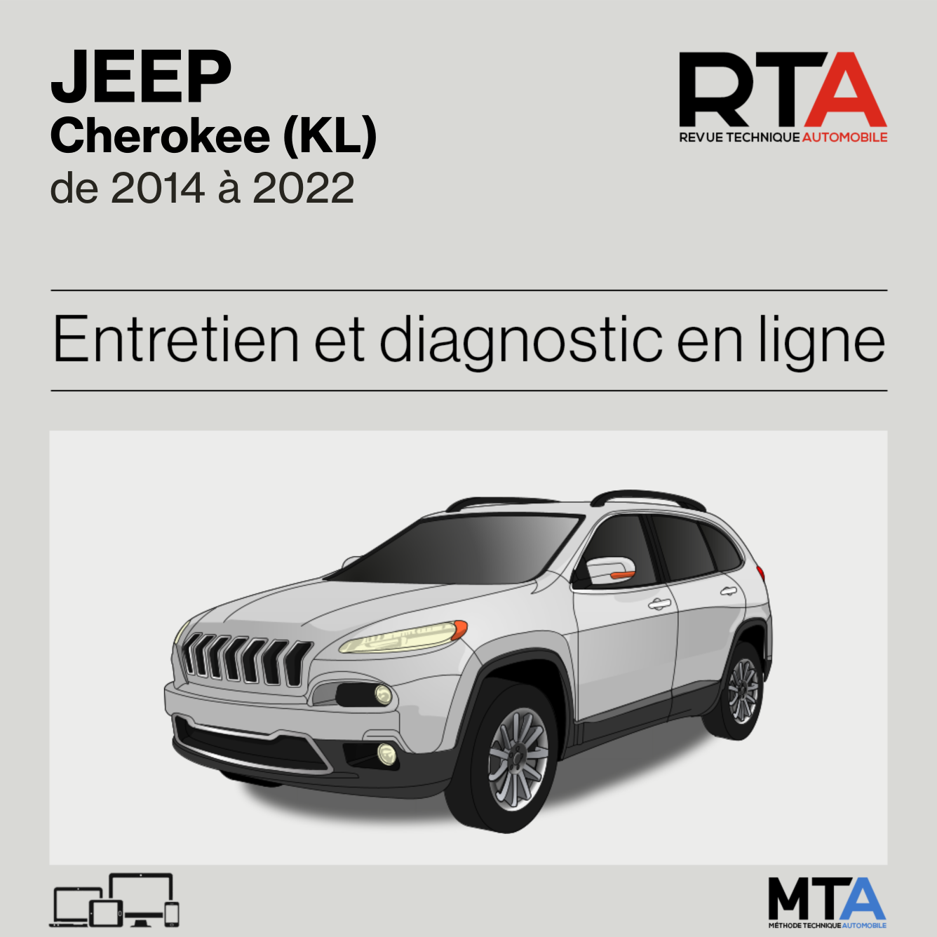 Jeep Cherokee (KL) de 2014 à 2022
