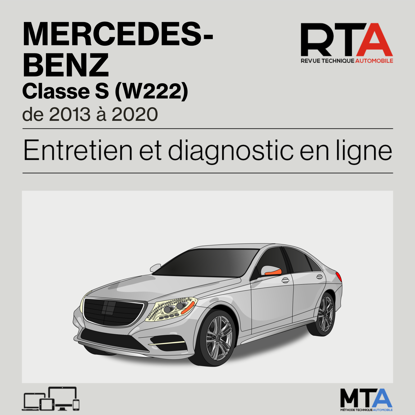 Mercedes-Benz Classe S (W222) de 2013 à 2020