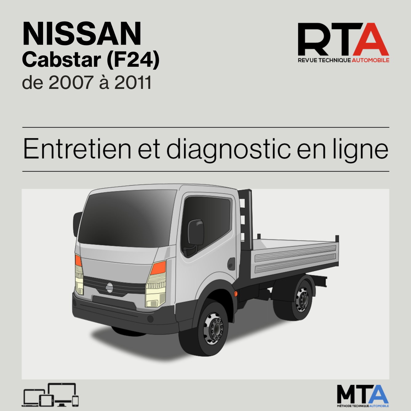 Nissan Cabstar (F24) de 2007 à 2011