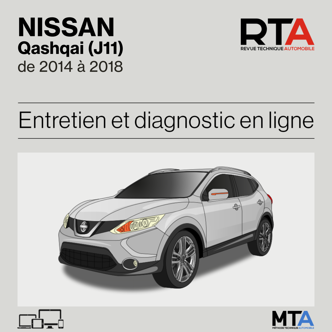 Nissan Qashqai (J11) de 2014 à 2018