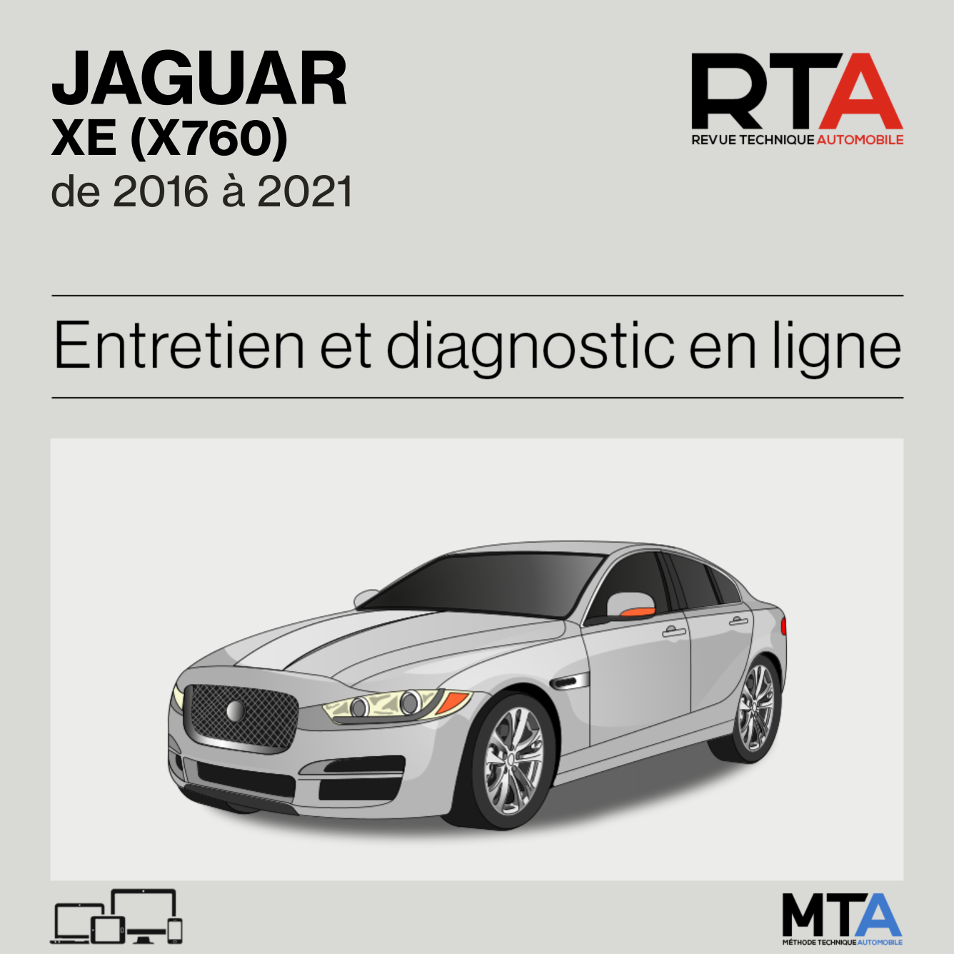 Jaguar XE (X760) de 2016 à 2021