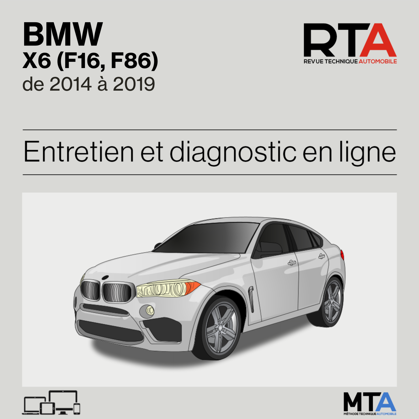 BMW X6 (F16, F86) de 2014 à 2019
