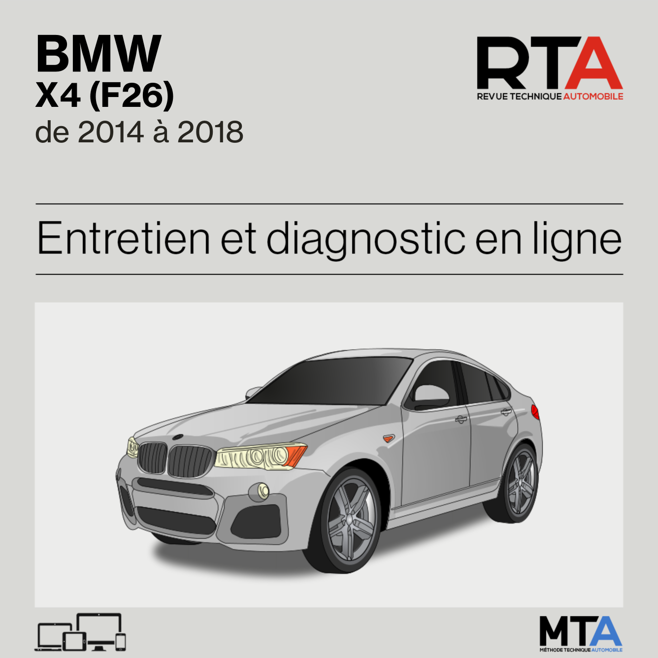 BMW X4 (F26) de 2014 à 2018