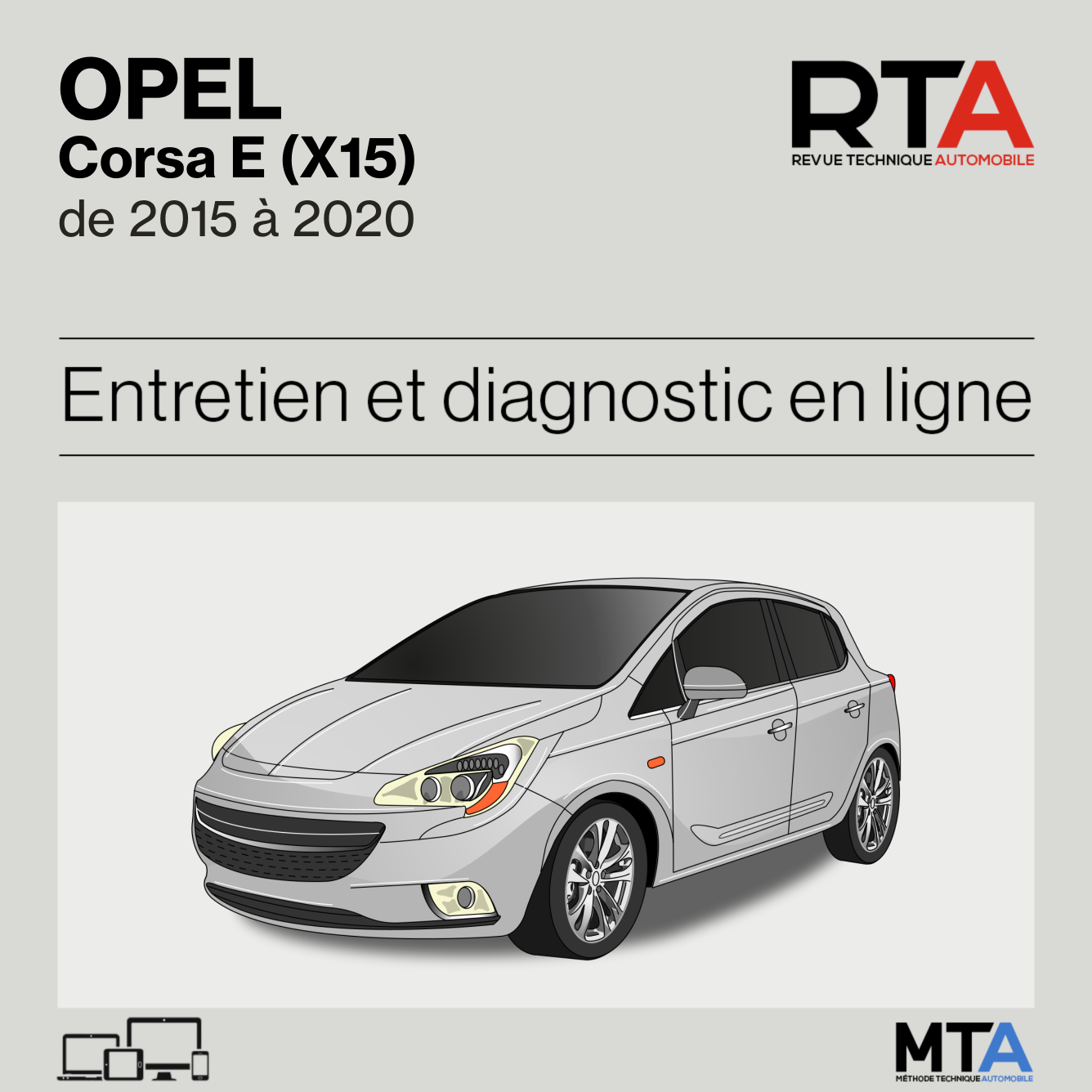 Opel Corsa E (X15) de 2015 à 2020