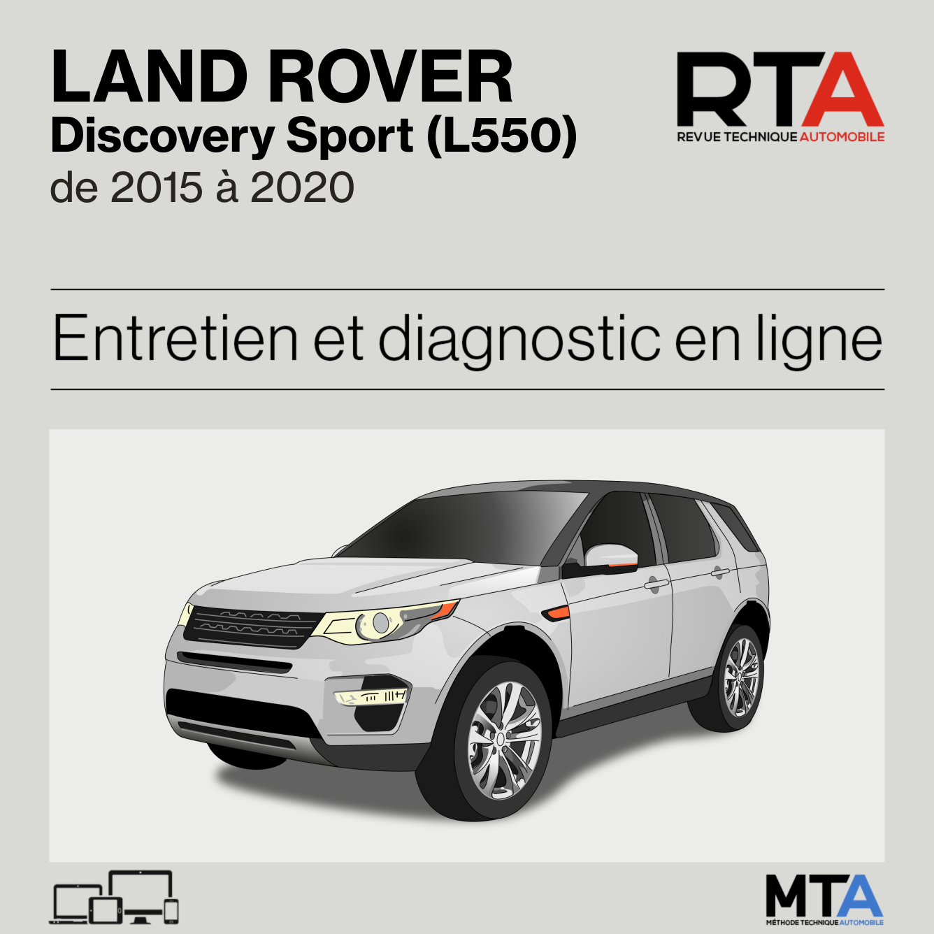 Land Rover Discovery Sport (L550) de 2015 à 2020