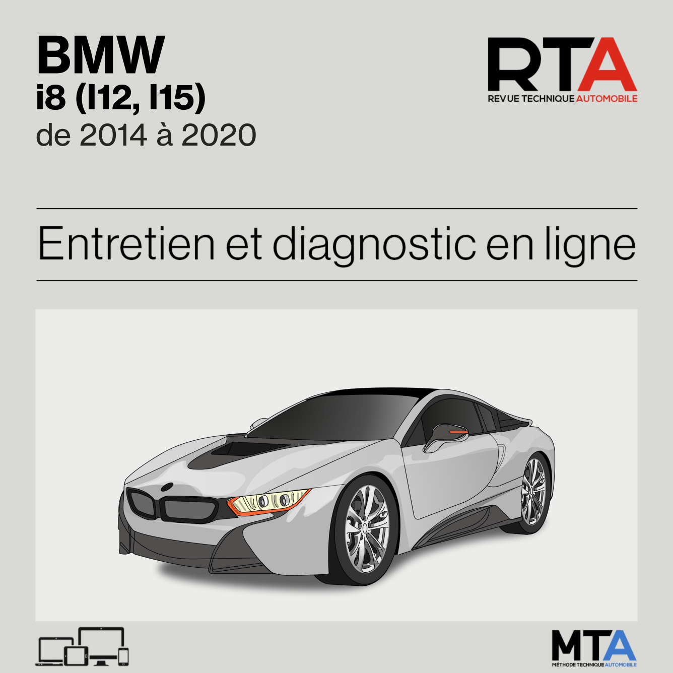 BMW i8 (I12, I15) de 2014 à 2020