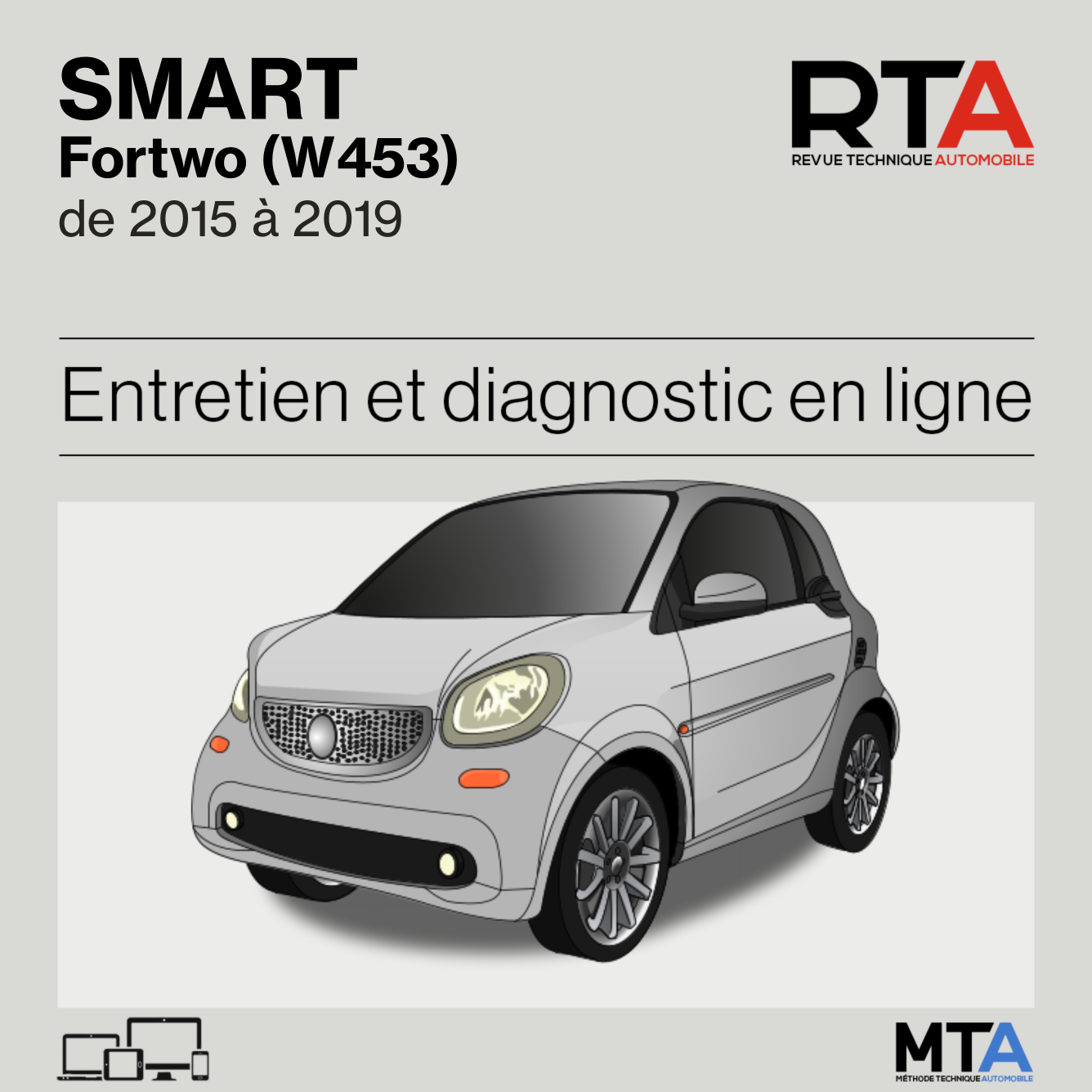Smart Fortwo (W453) de 2015 à 2019
