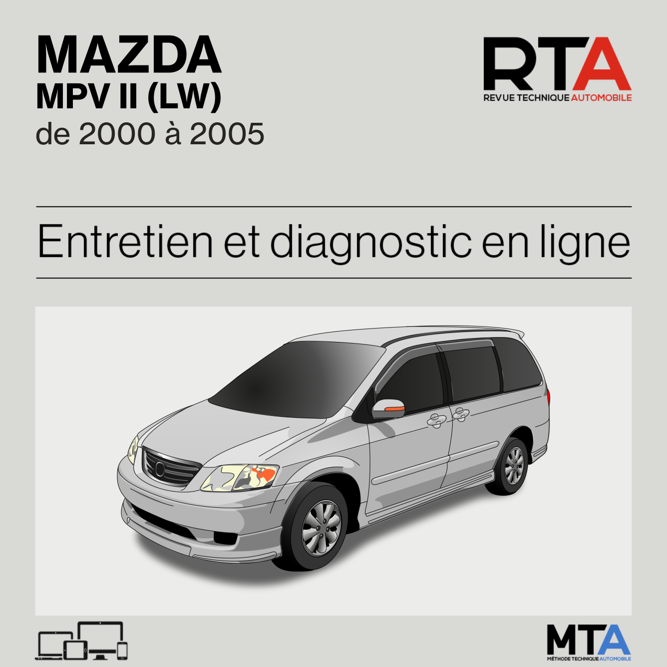 Mazda MPV II (LW) de 2000 à 2005