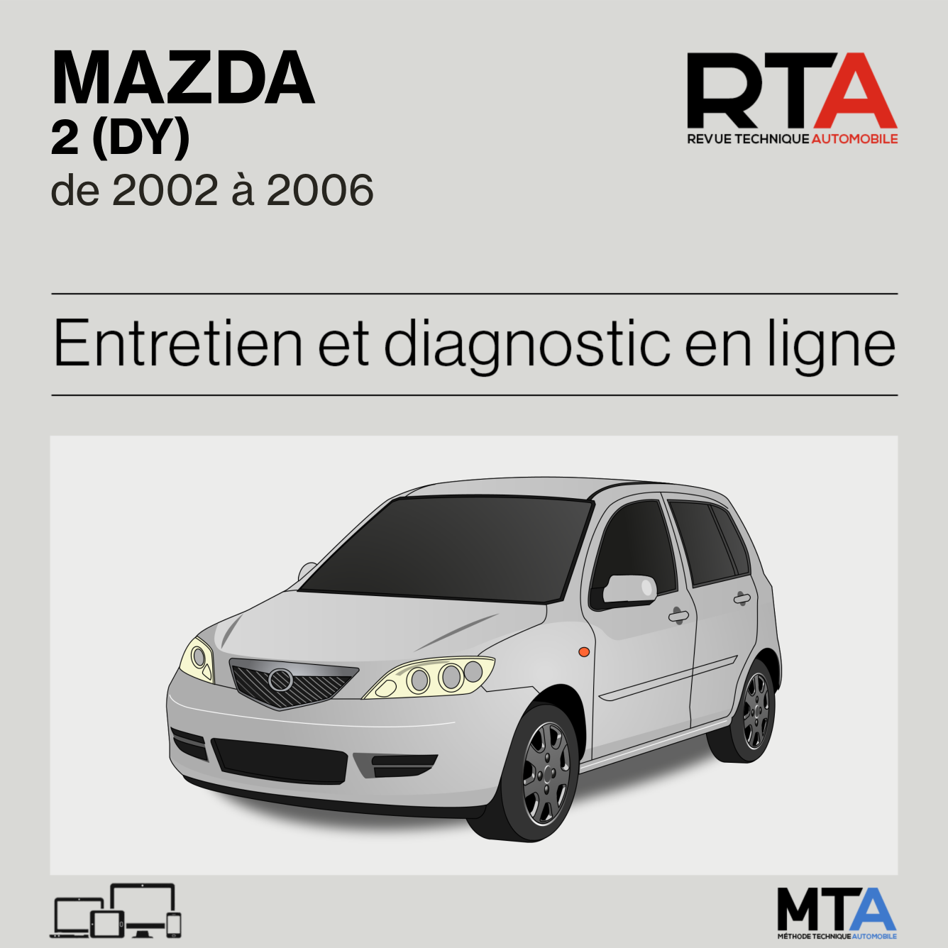 Mazda 2 (DY) de 2002 à 2006
