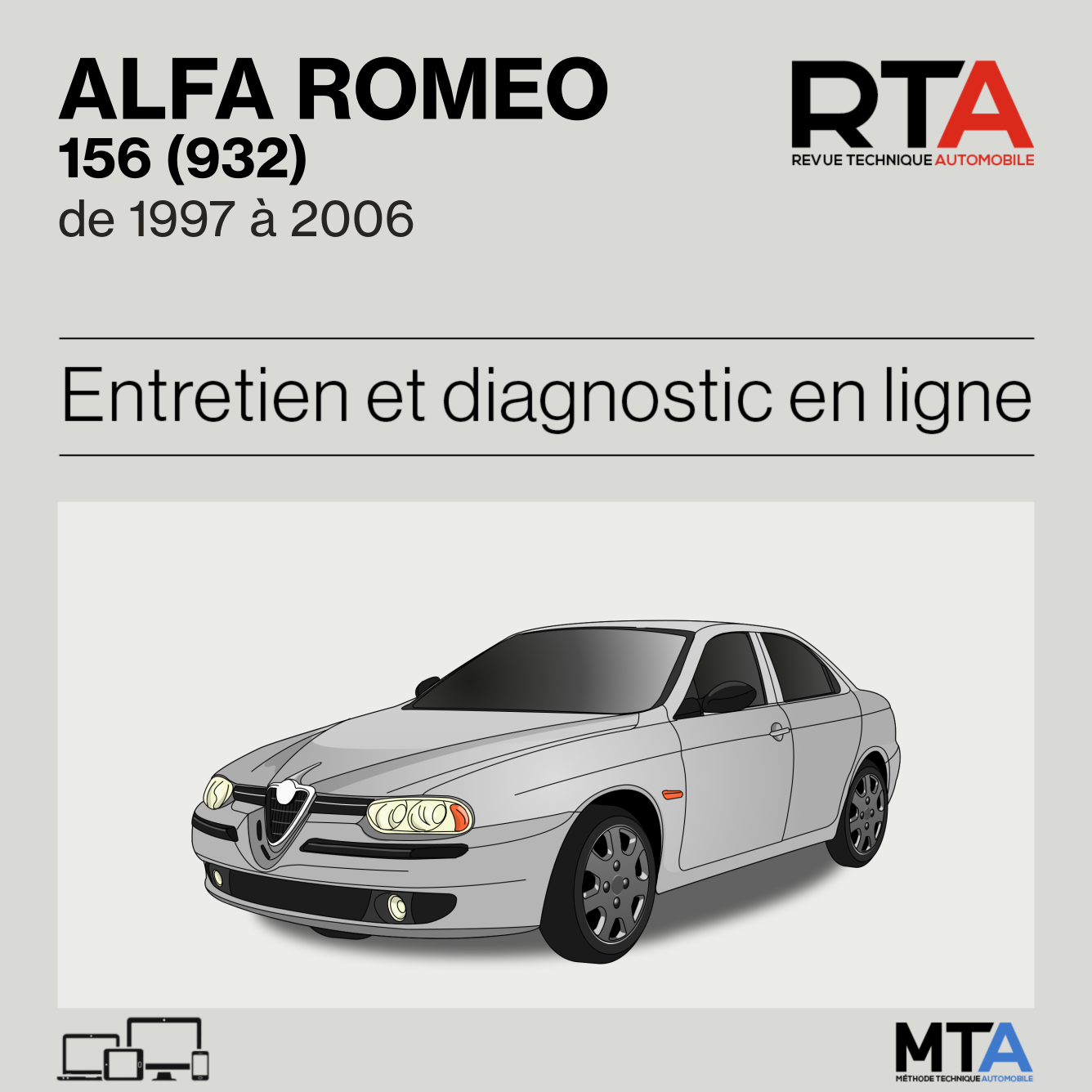 Alfa Romeo 156 (932) de 1997 à 2006