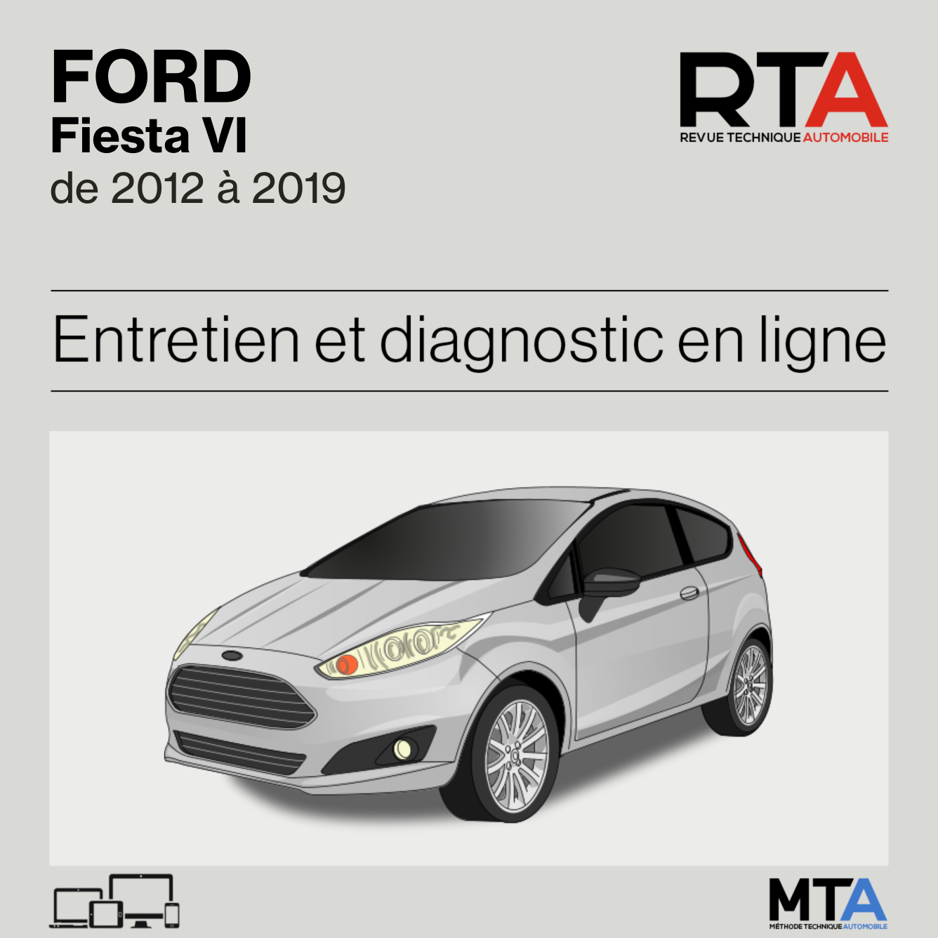 Ford Fiesta VI de 2012 à 2019