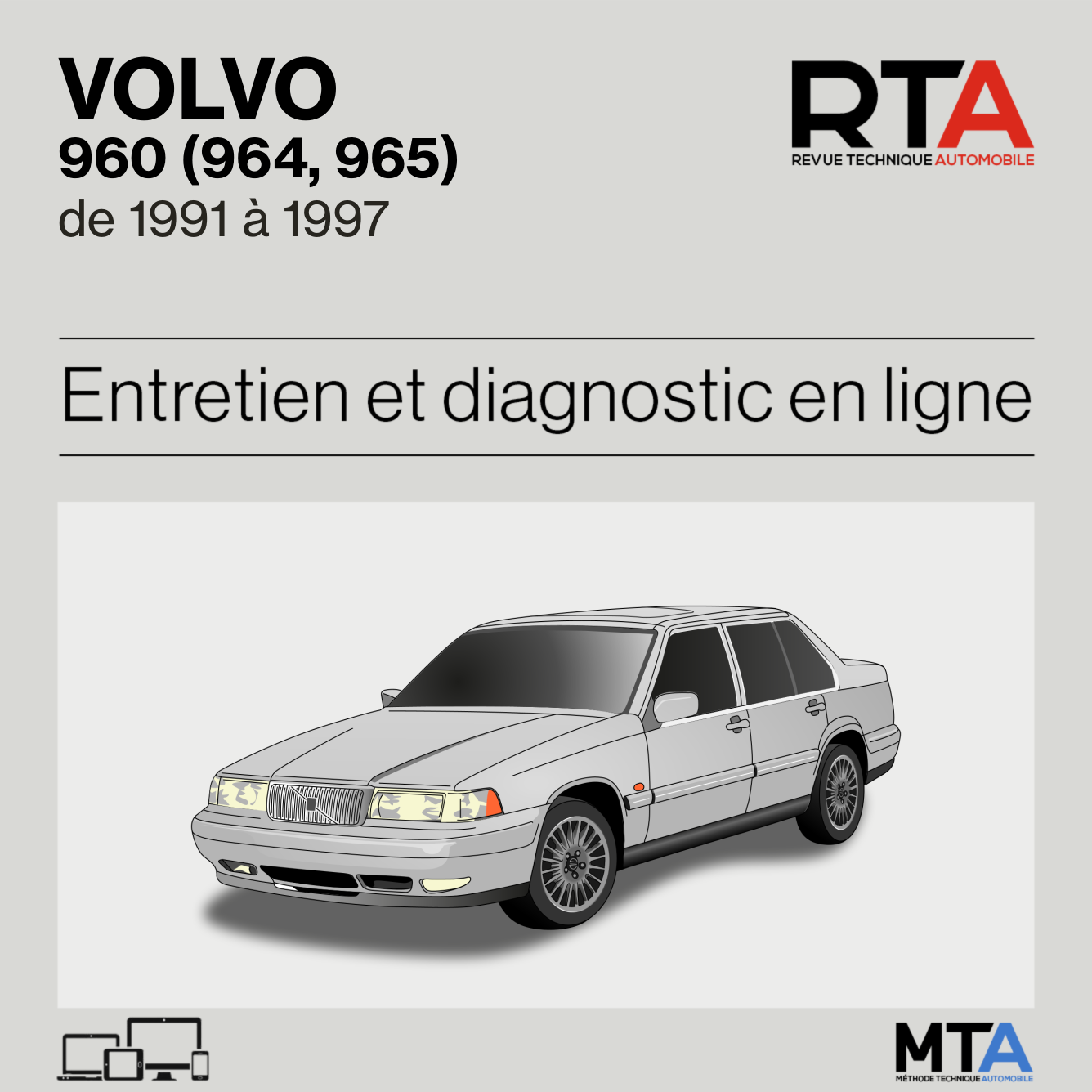 Volvo 960 (964, 965) de 1991 à 1997
