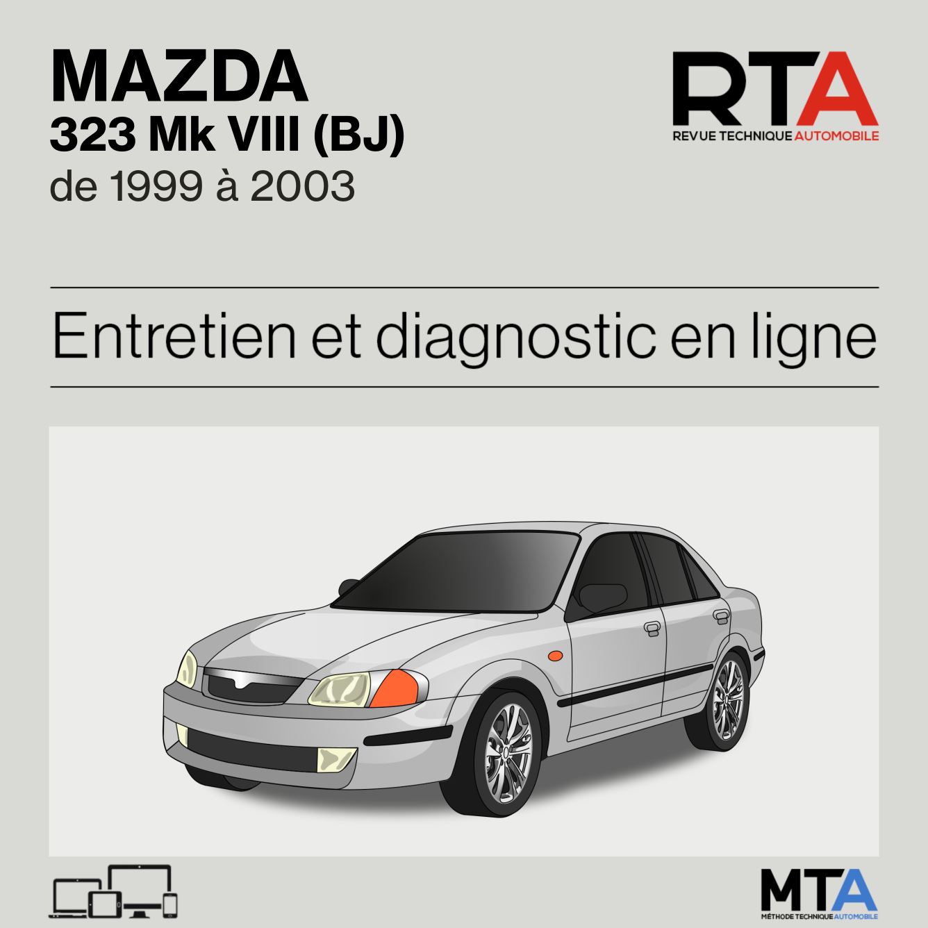 Mazda 323 Mk VIII (BJ) de 1999 à 2003