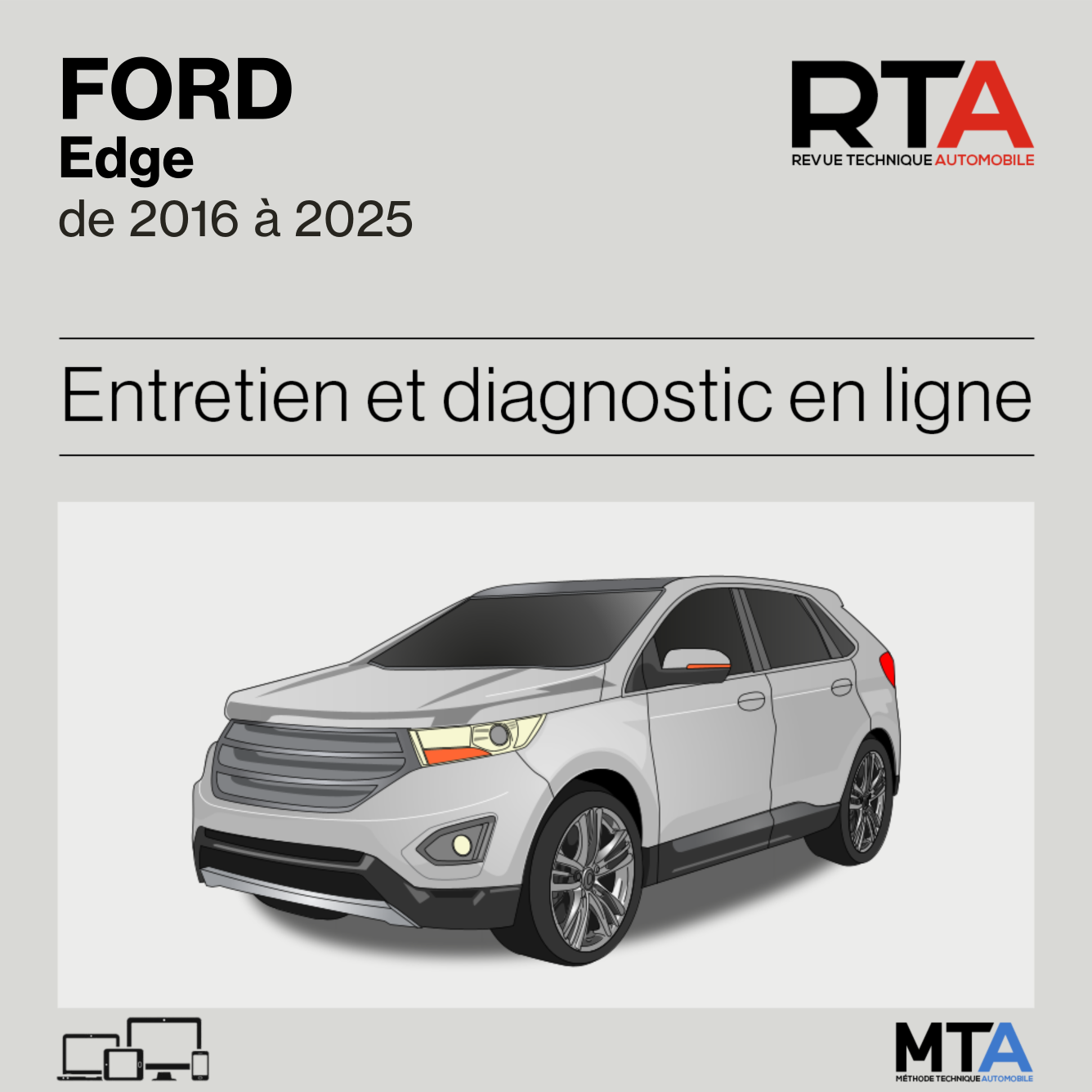 Ford Edge de 2016 à 2025