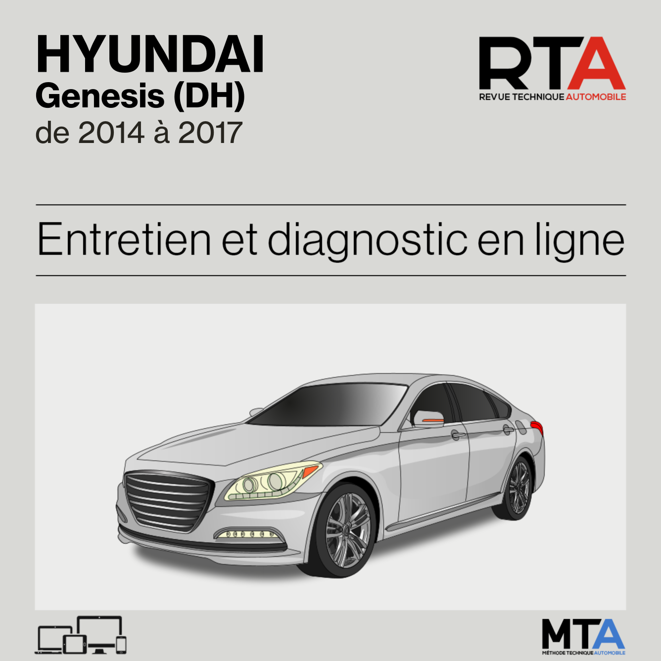 Hyundai Genesis (DH) de 2014 à 2017