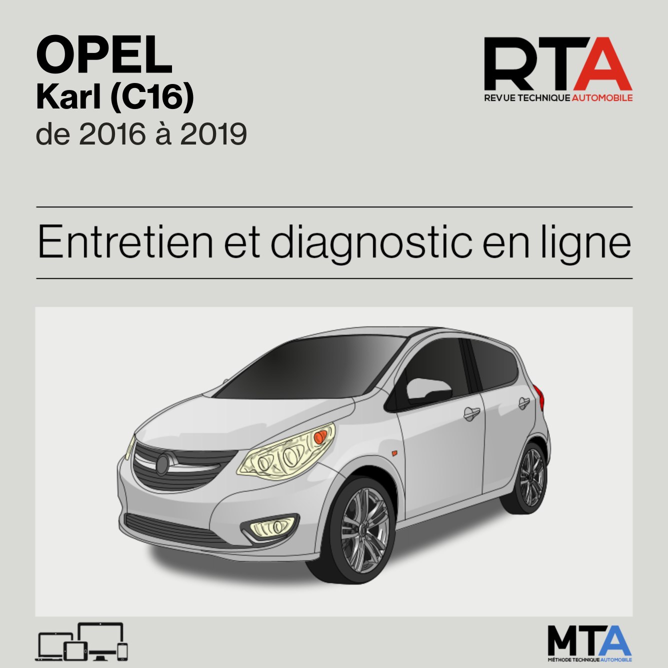 Opel Karl (C16) de 2016 à 2019