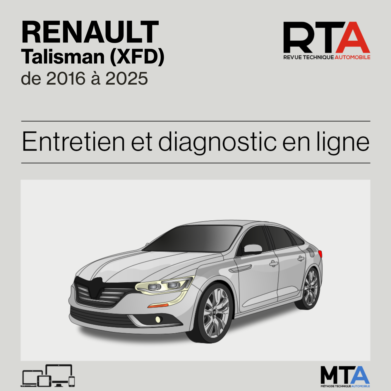 Renault Talisman (XFD) de 2016 à 2025