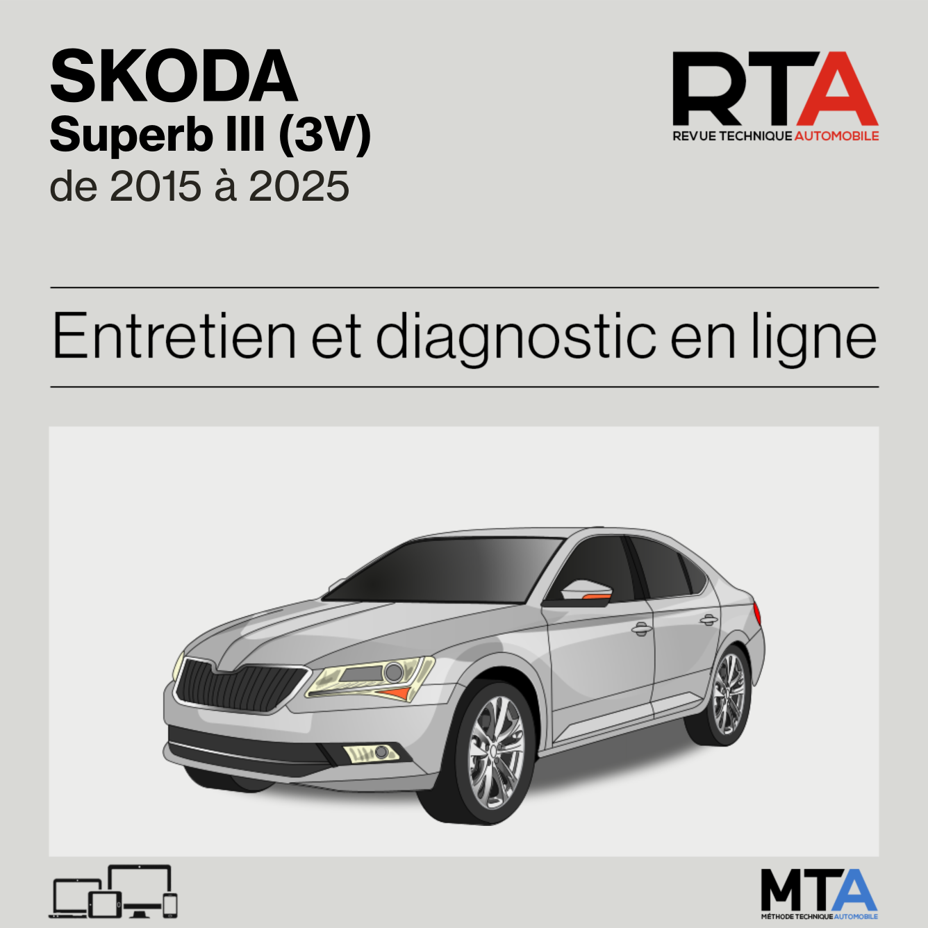 Skoda Superb III (3V) de 2015 à 2025