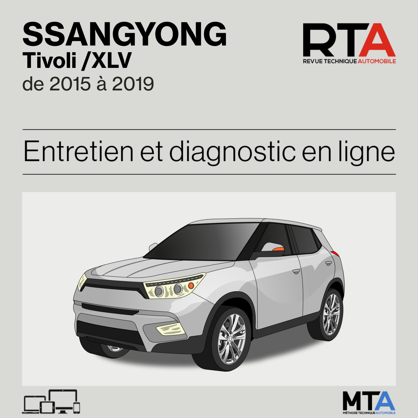 Ssangyong Tivoli /XLV de 2015 à 2019