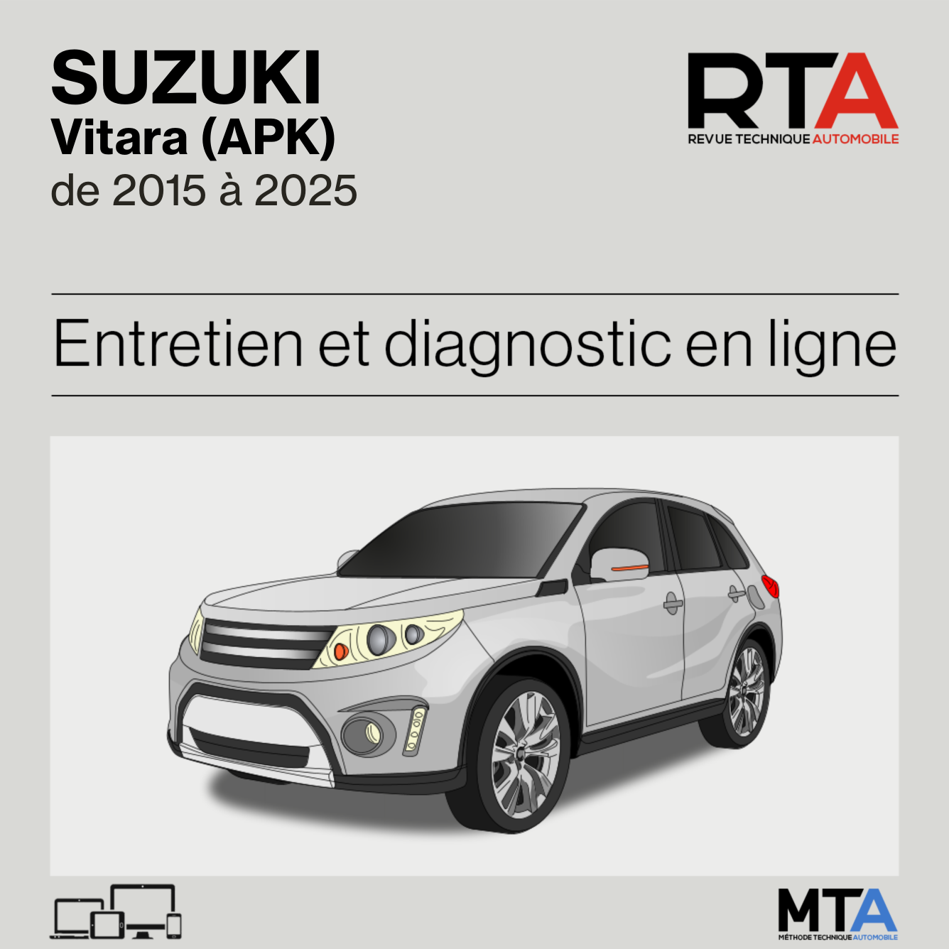 Suzuki Vitara (APK) de 2015 à 2025