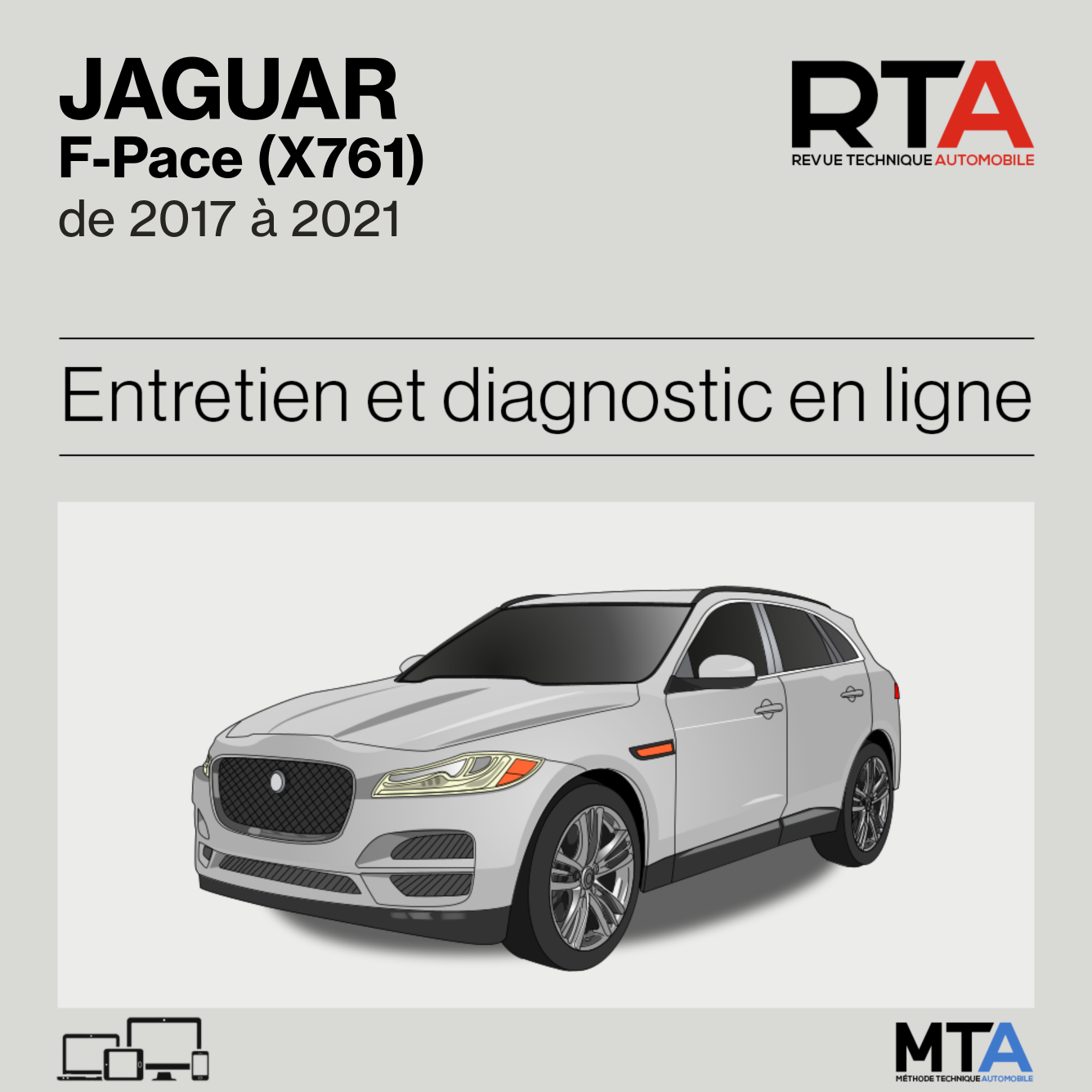 Jaguar F-Pace (X761) de 2017 à 2021