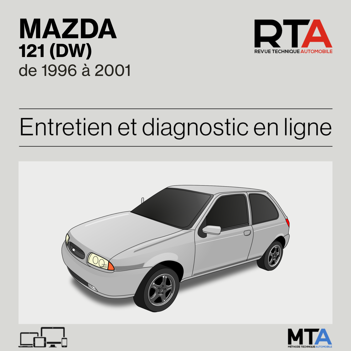 Mazda 121 (DW) de 1996 à 2001