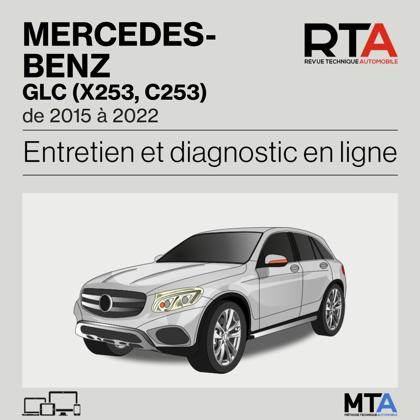 Mercedes-Benz GLC (X253, C253) de 2015 à 2022
