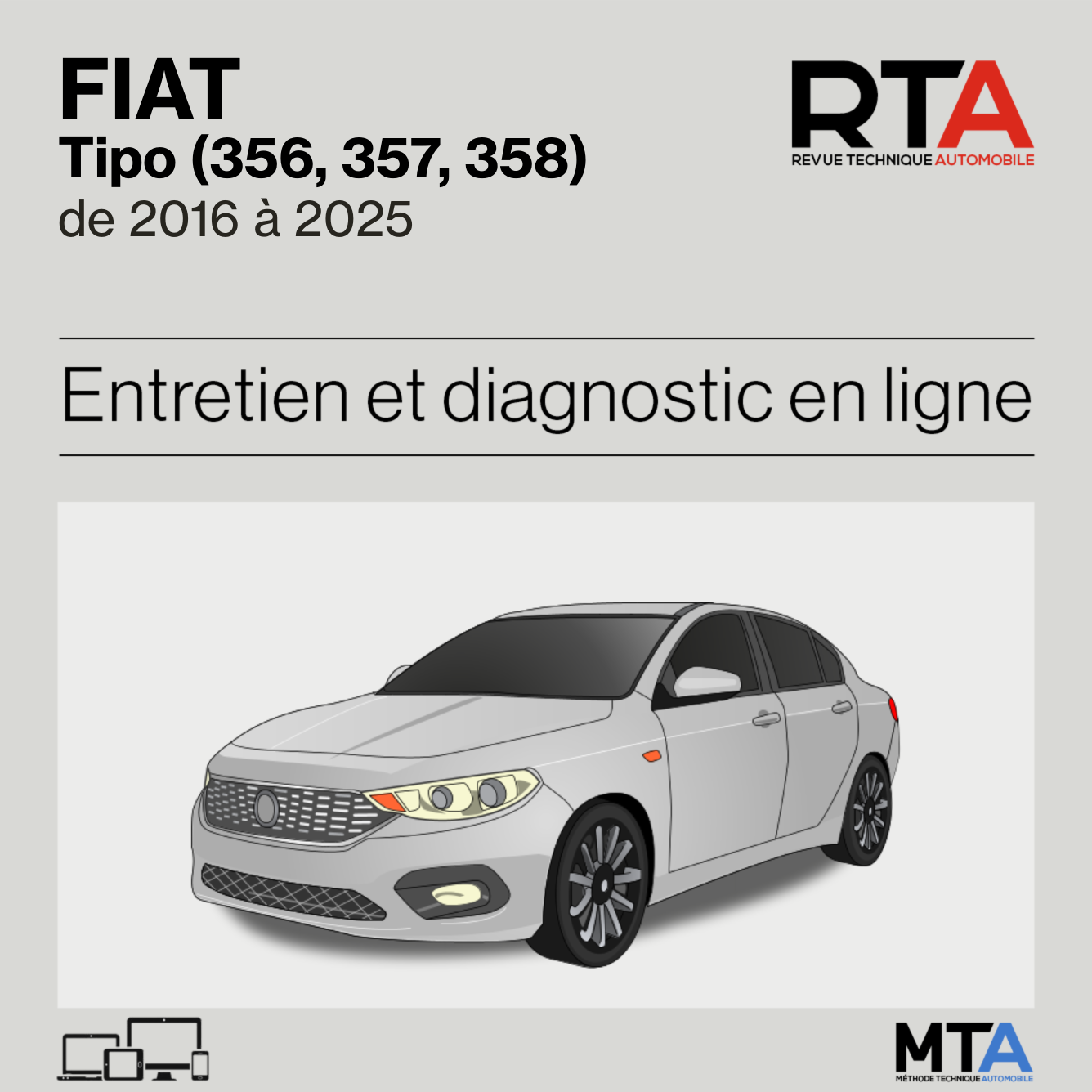 Fiat Tipo (356, 357, 358) de 2016 à 2025