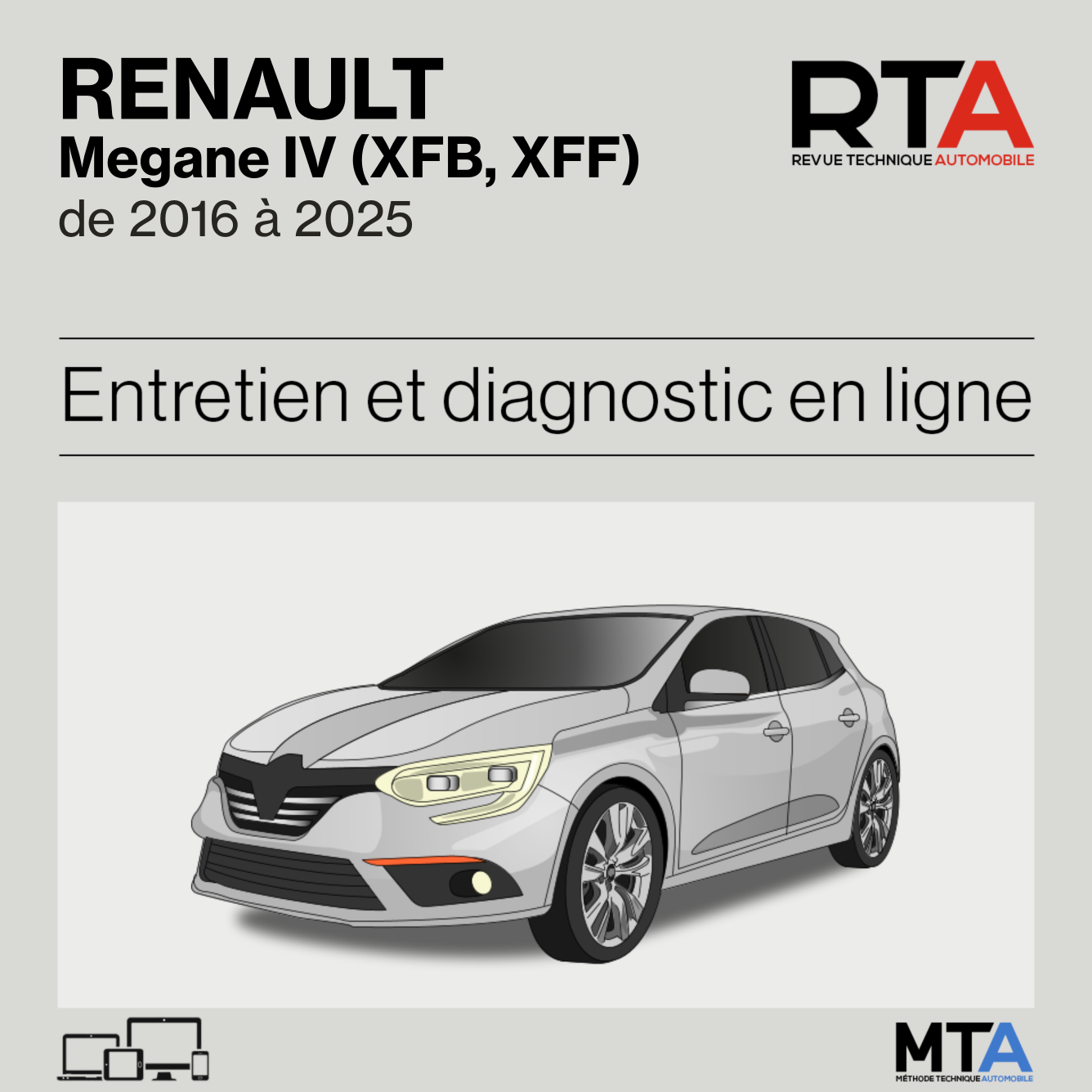 Renault Megane IV (XFB, XFF) de 2016 à 2025