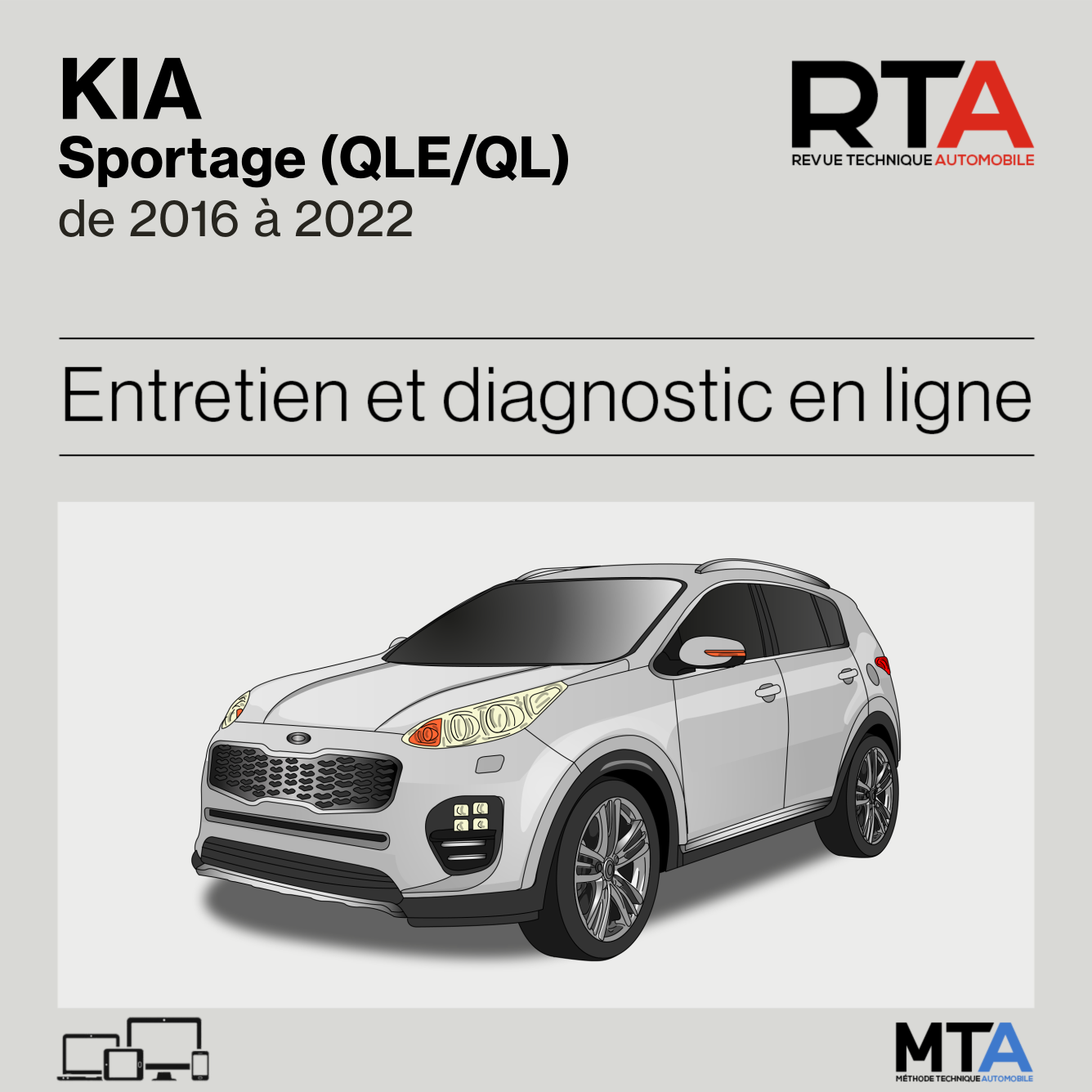 Kia Sportage (QLE/QL) de 2016 à 2022