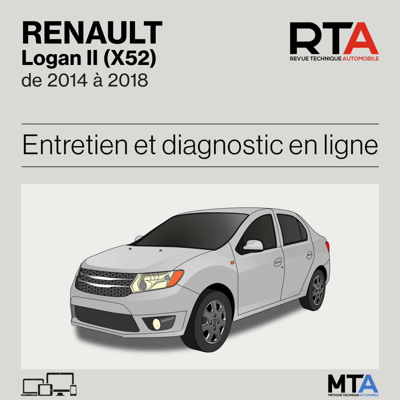 Renault Logan II (X52) de 2014 à 2018