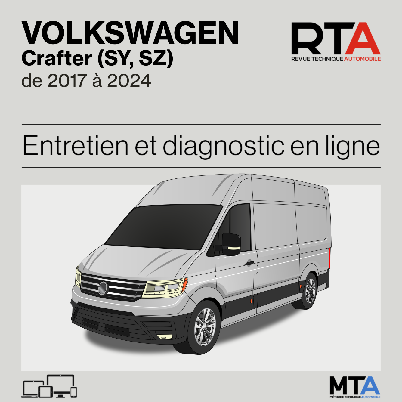 Volkswagen Crafter (SY, SZ) de 2017 à 2024