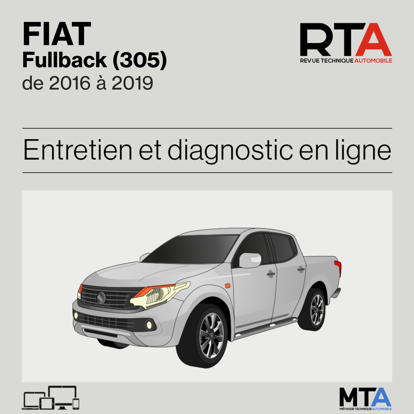 Fiat Fullback (305) de 2016 à 2019