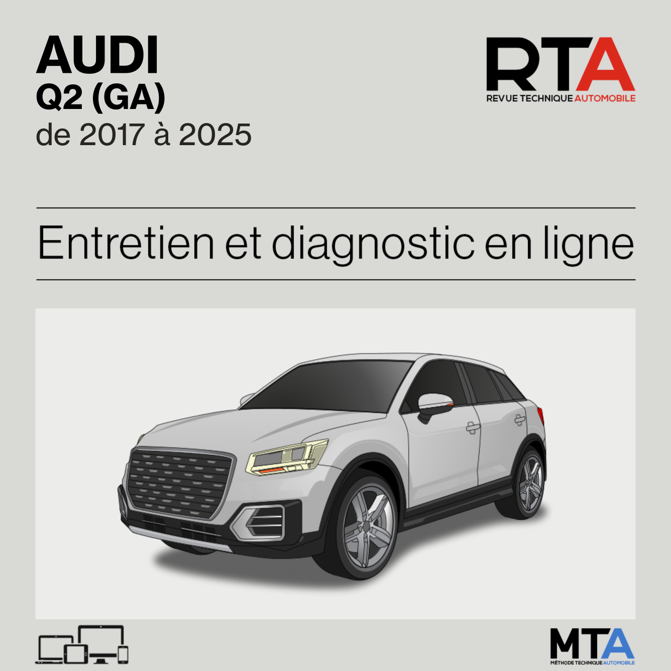 Audi Q2 (GA) de 2017 à 2025