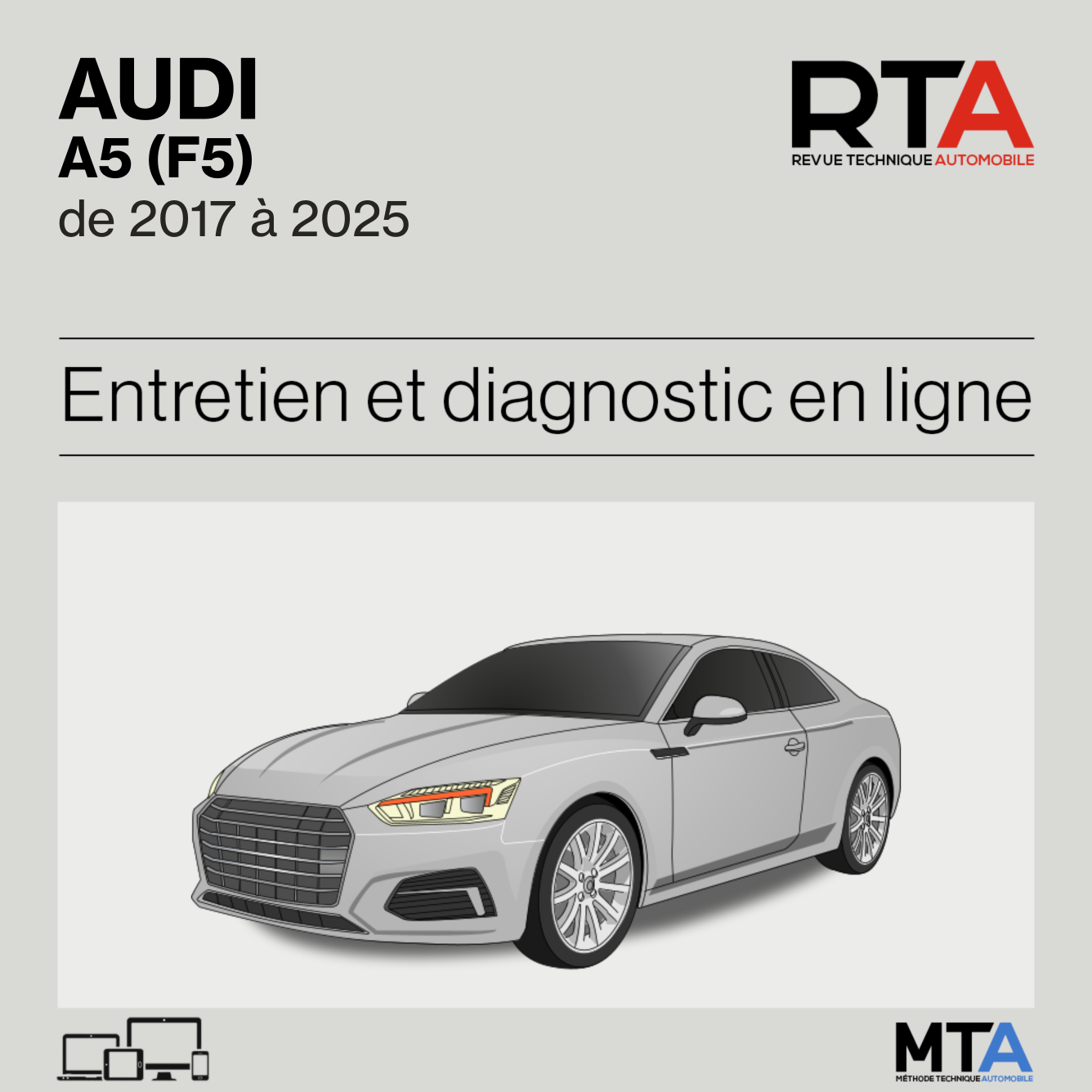 Audi A5 (F5) de 2017 à 2025