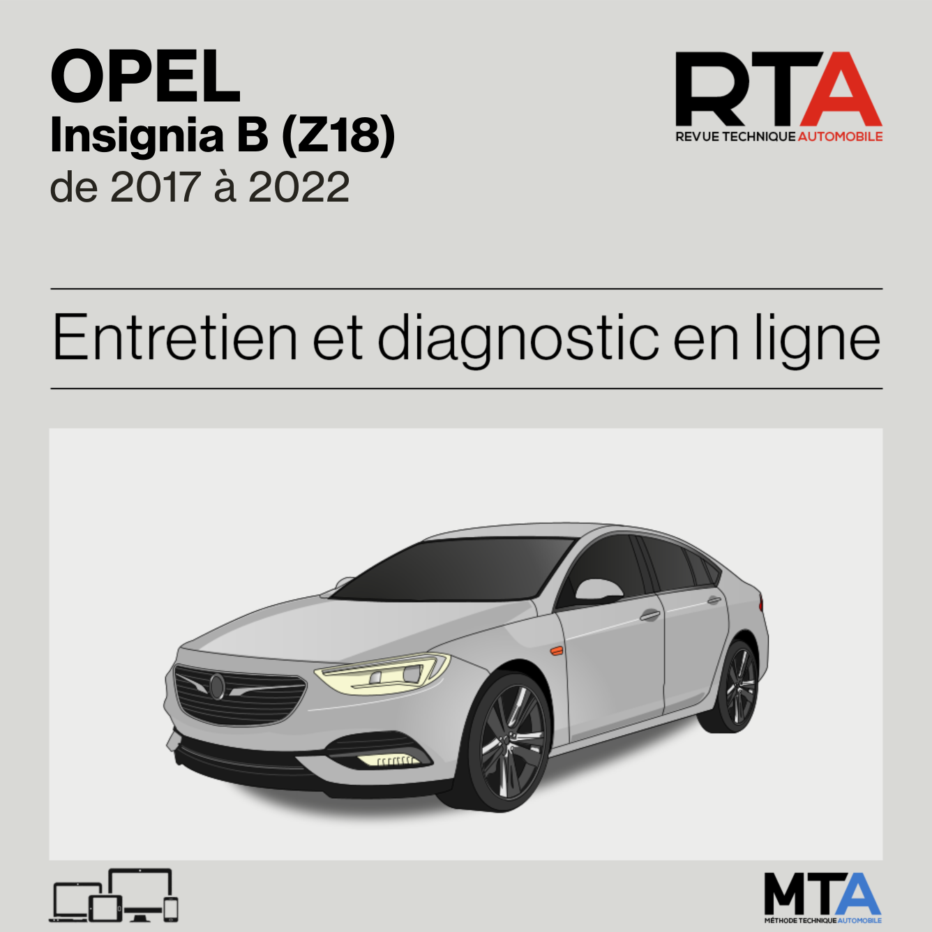 Opel Insignia B (Z18) de 2017 à 2022