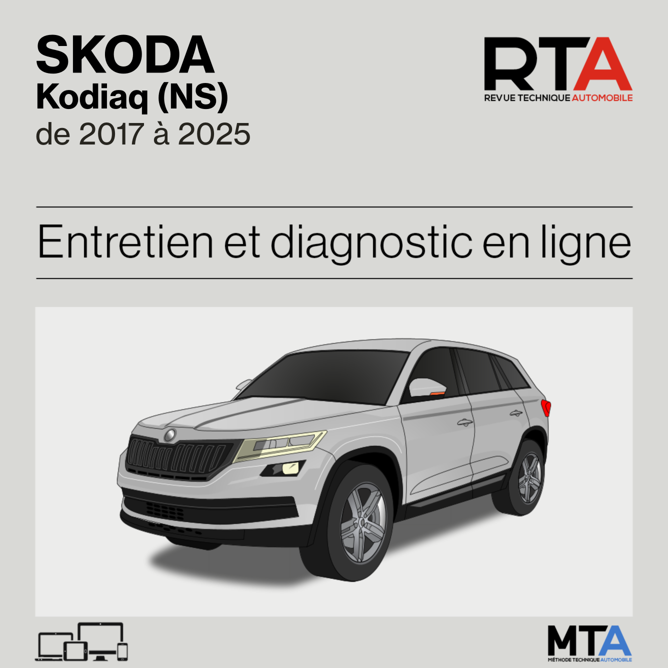 Skoda Kodiaq (NS) de 2017 à 2025