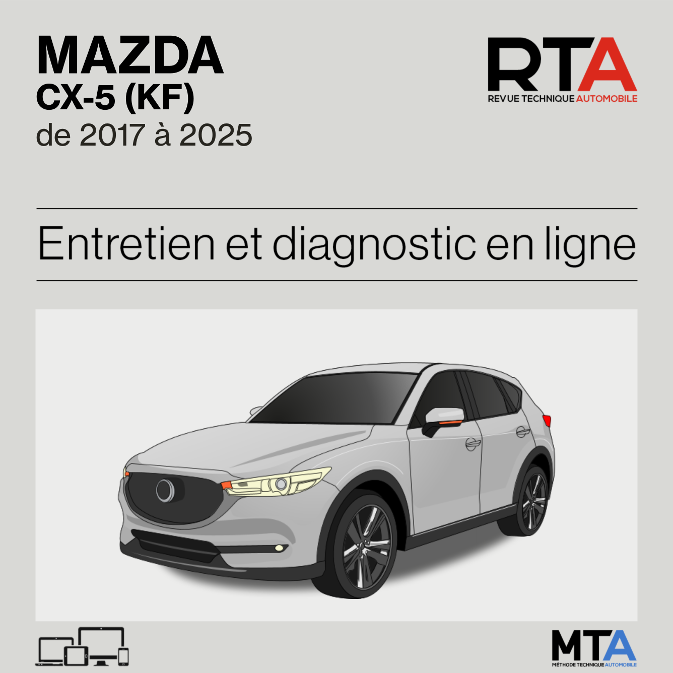 Mazda CX-5 (KF) de 2017 à 2025