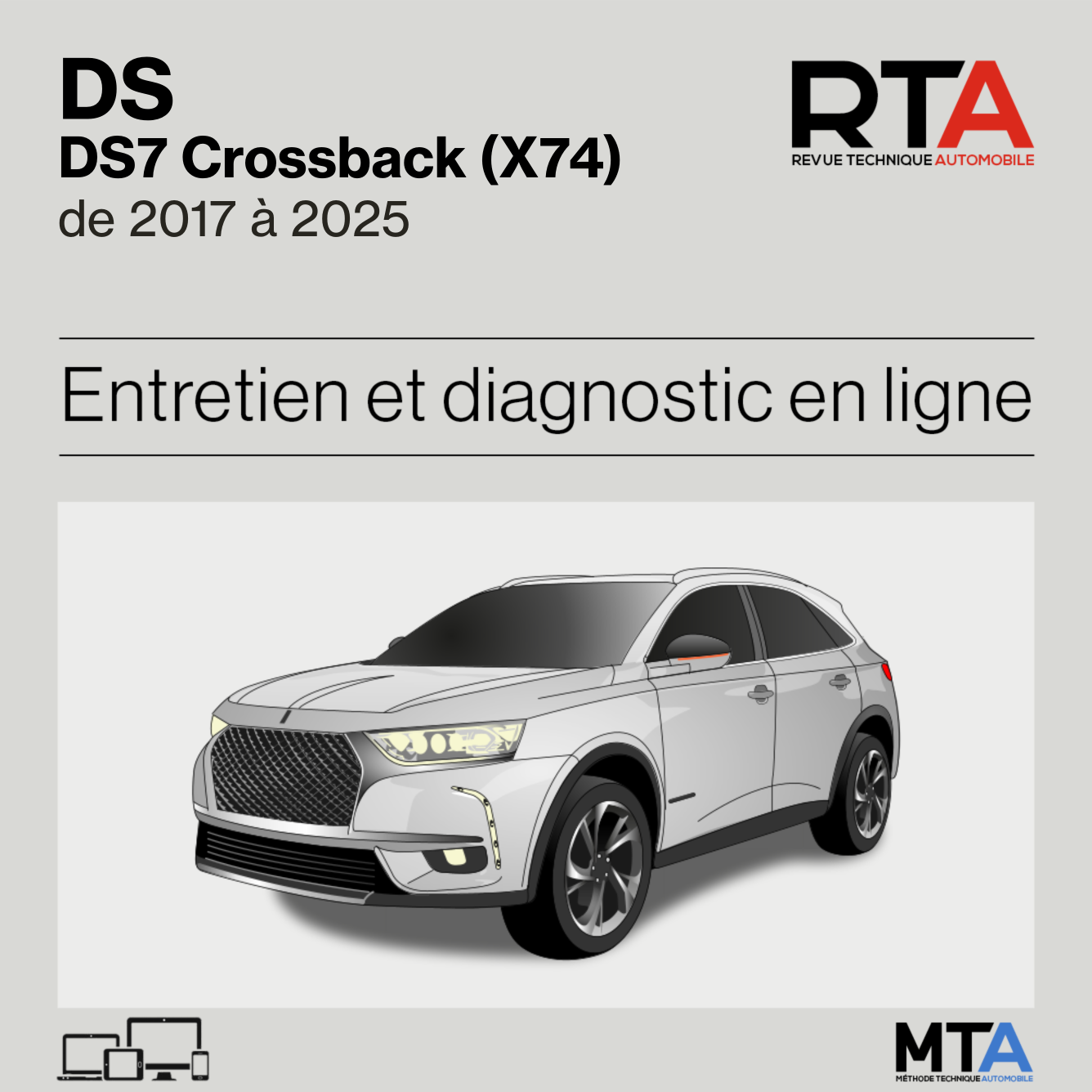 DS DS7 Crossback (X74) de 2017 à 2025