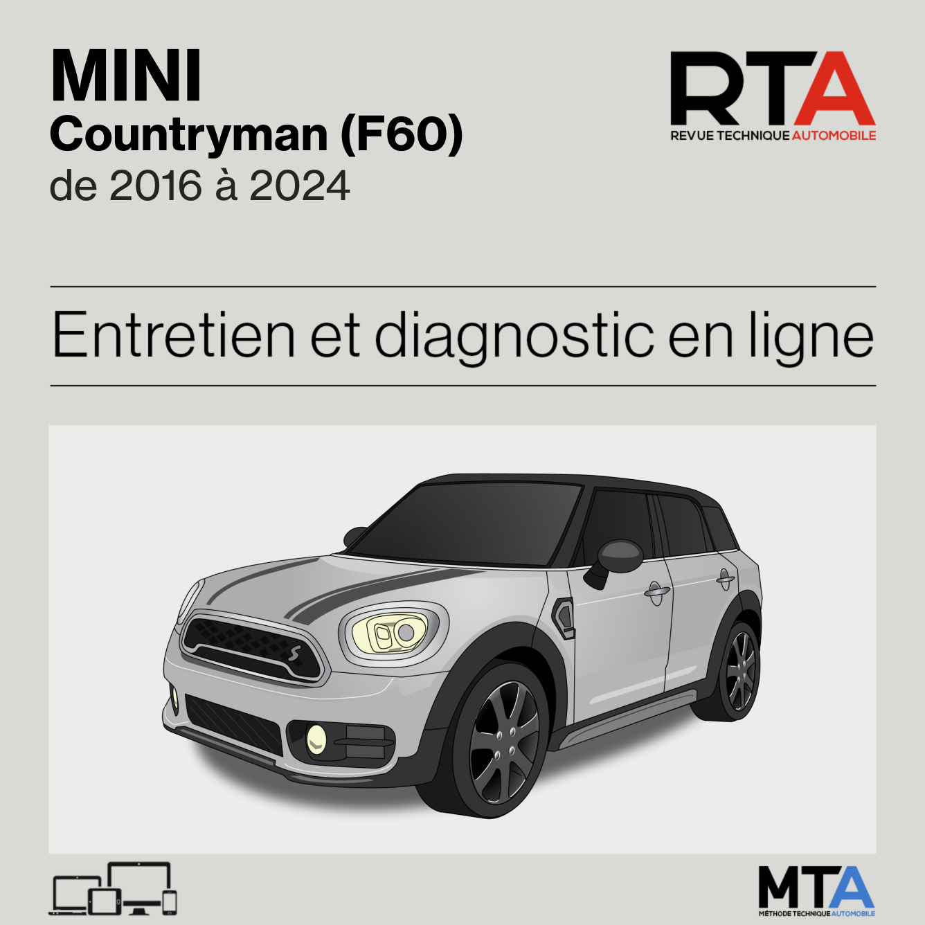 Mini Countryman (F60) de 2016 à 2024