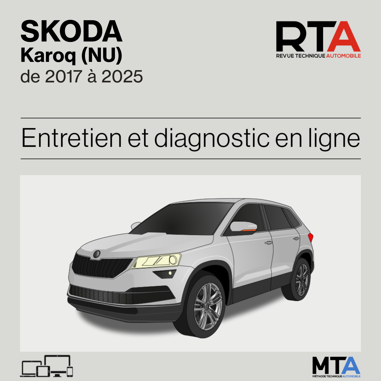 Skoda Karoq (NU) de 2017 à 2025