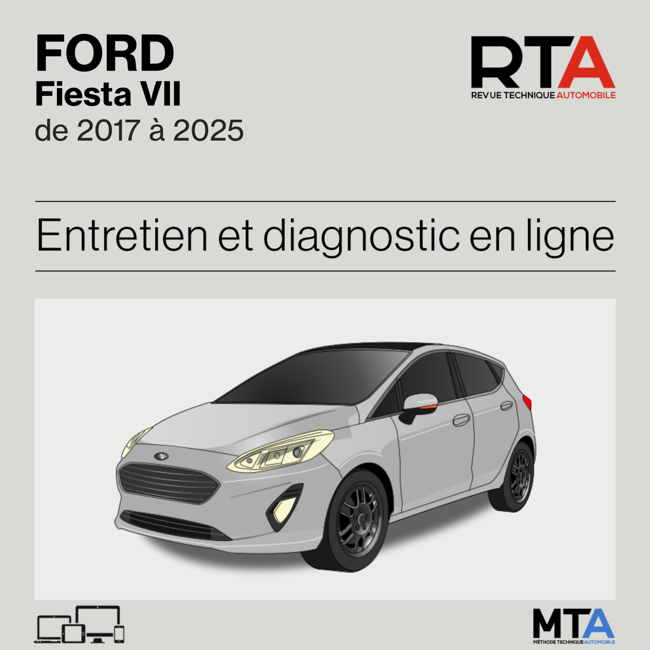 Ford Fiesta VII de 2017 à 2025