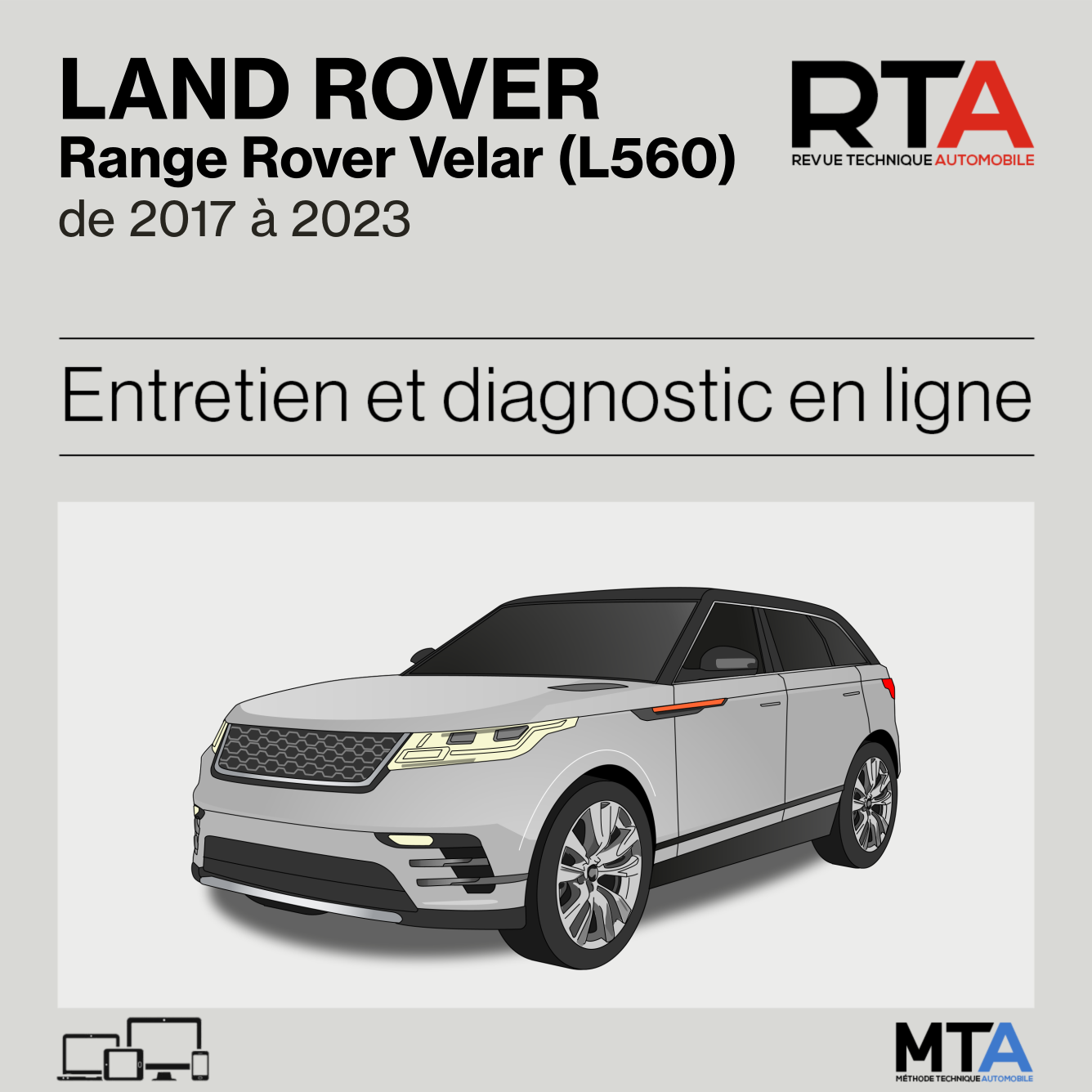 Land Rover Range Rover Velar (L560) de 2017 à 2023