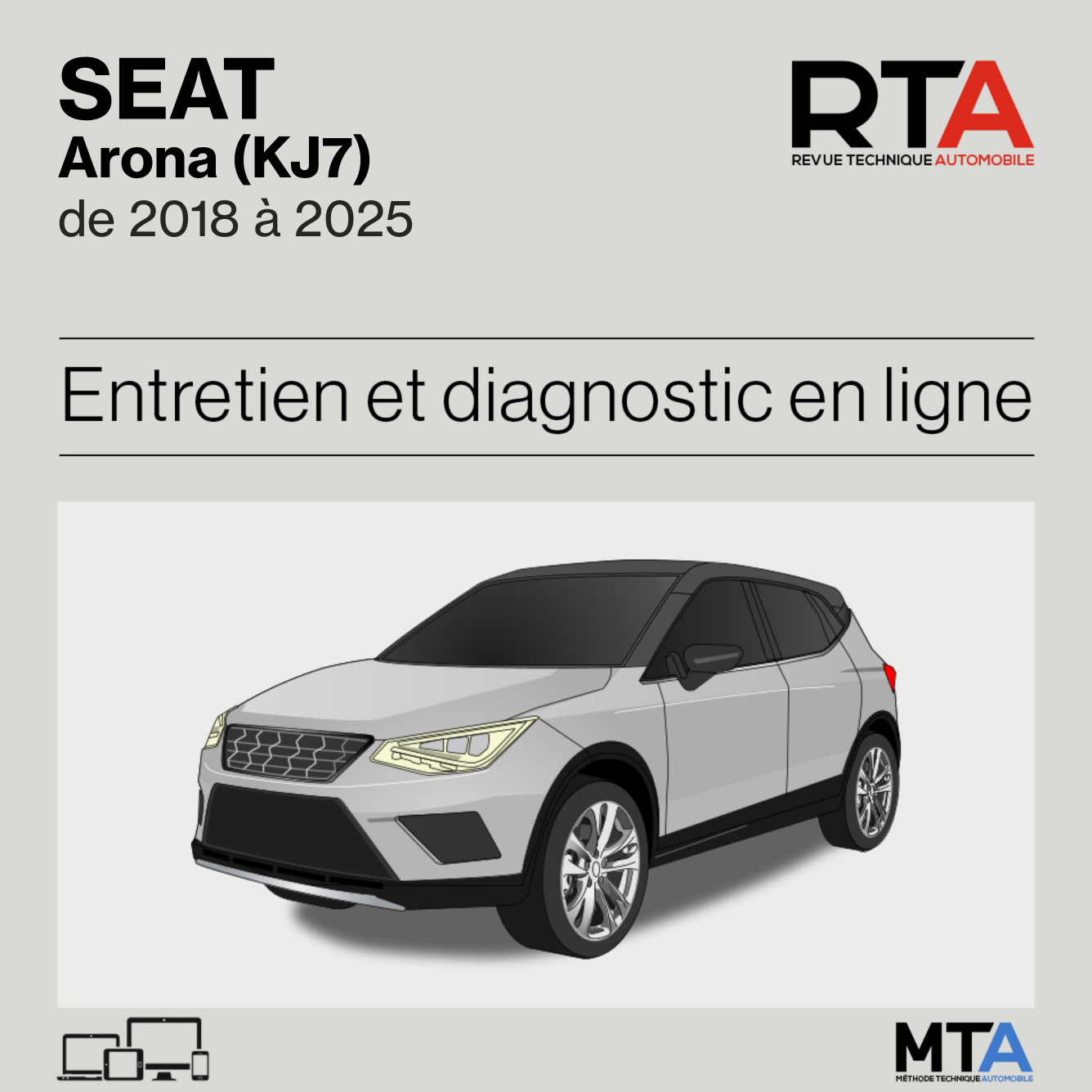 Seat Arona (KJ7) de 2018 à 2025