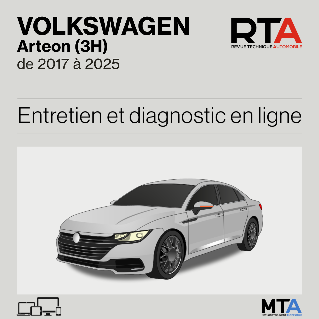 Volkswagen Arteon (3H) de 2017 à 2025