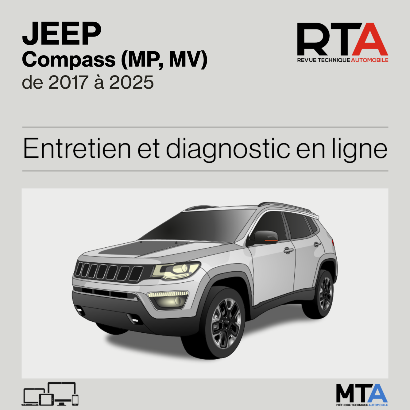 Jeep Compass (MP, MV) de 2017 à 2025