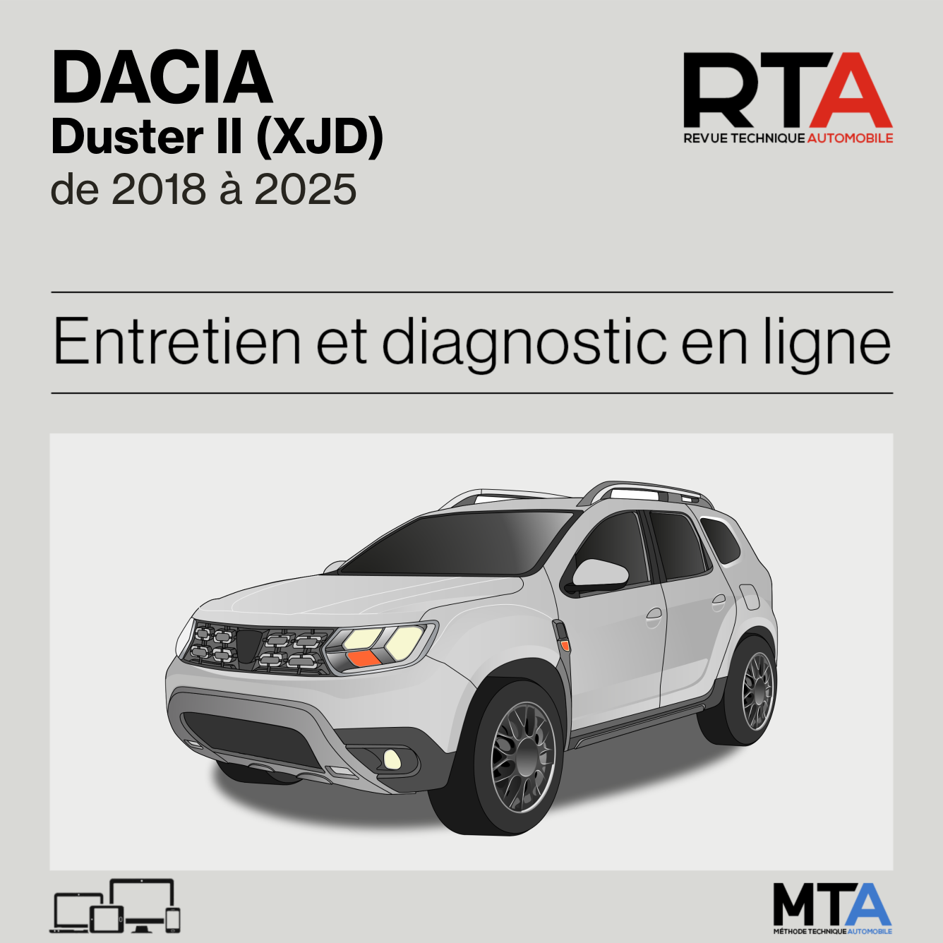 Dacia Duster II (XJD) de 2018 à 2025
