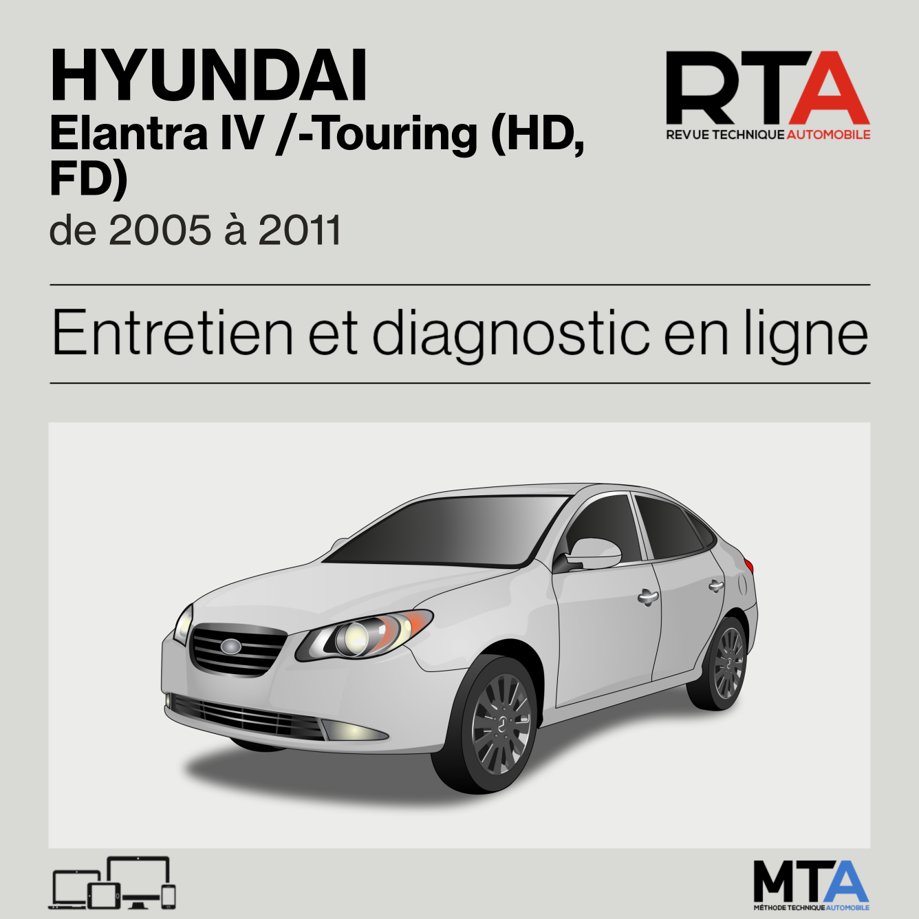 Hyundai Elantra IV /-Touring (HD, FD) de 2005 à 2011