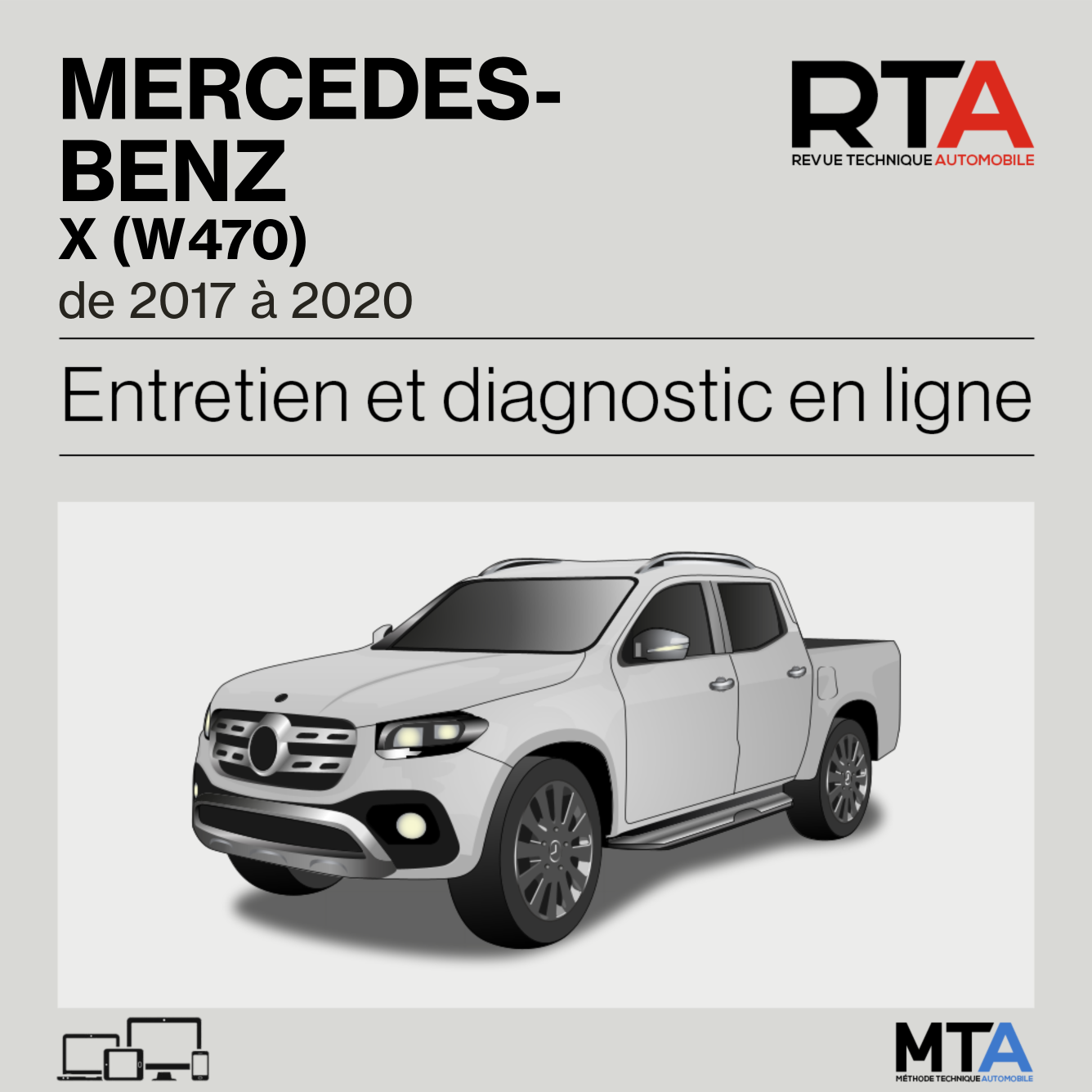 Mercedes-Benz X (W470) de 2017 à 2020