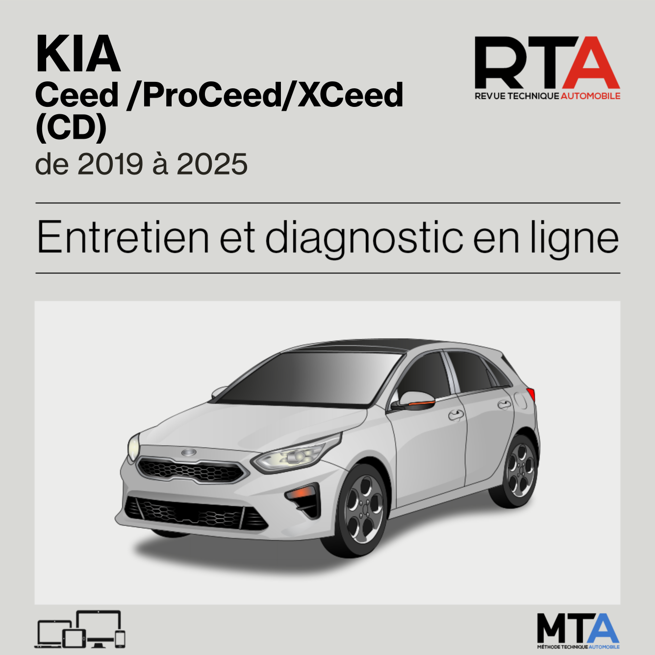 Kia Ceed /ProCeed/XCeed (CD) de 2019 à 2025